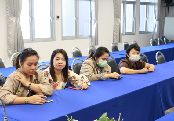 ภาพกิจกรรม คณะวิทยาศาสตร์และเทคโนโลยี จัดประชุมหารือการทดสอบฝีมือแรงงานตามมาตรฐานกรมพัฒนาฝีมือแรงงาน