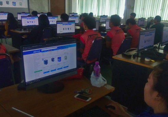 ภาพกิจกรรม โปรแกรมวิชาวิทยาการคอมพิวเตอร์ จัดอบรมเชิงปฏิบัติการการประกอบคอมพิวเตอร์และซ่อมบำรุง