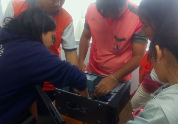 ภาพกิจกรรม โปรแกรมวิชาวิทยาการคอมพิวเตอร์ จัดอบรมเชิงปฏิบัติการการประกอบคอมพิวเตอร์และซ่อมบำรุง