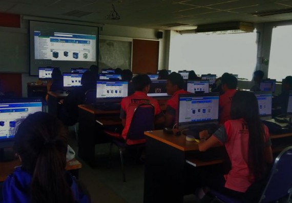 ภาพกิจกรรม โปรแกรมวิชาวิทยาการคอมพิวเตอร์ จัดอบรมเชิงปฏิบัติการการประกอบคอมพิวเตอร์และซ่อมบำรุง