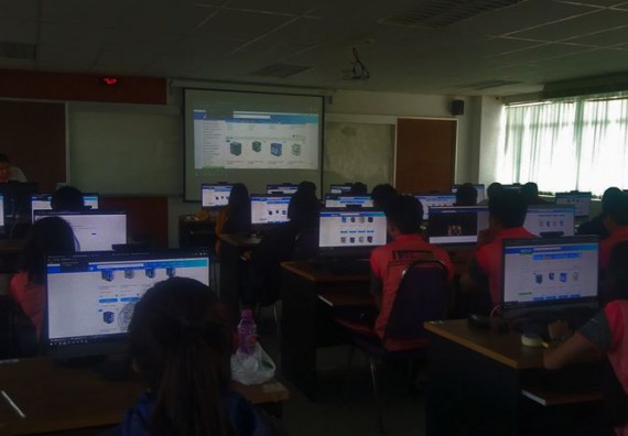 ภาพกิจกรรม โปรแกรมวิชาวิทยาการคอมพิวเตอร์ จัดอบรมเชิงปฏิบัติการการประกอบคอมพิวเตอร์และซ่อมบำรุง