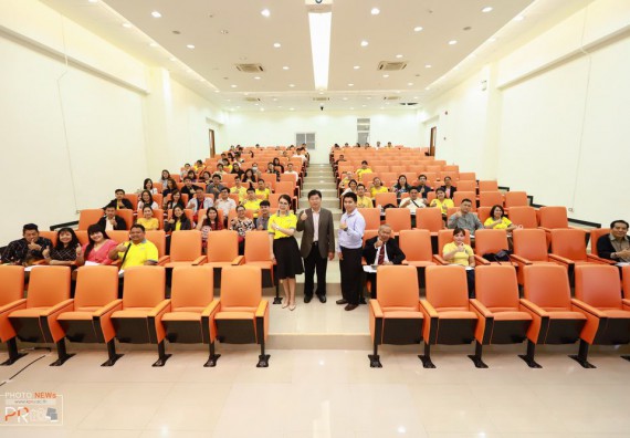 ภาพกิจกรรม คณะวิทยาศาสตร์และเทคโนโลยี เข้าร่วม อบรมเชิงปฏิบัติการการวัดและประเมินผลการศึกษา (การตัดเกรดอิงเกณฑ์และอิงกลุ่ม)