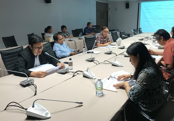 ภาพกิจกรรม คณะวิทยาศาสตร์และเทคโนโลยี จัดประชุมงบประมาณในการจัดทำครุภัณฑ์ประจำอาคารเรียนและปฏิบัติการวิทยาศาสตร์และเทคโนโลยี