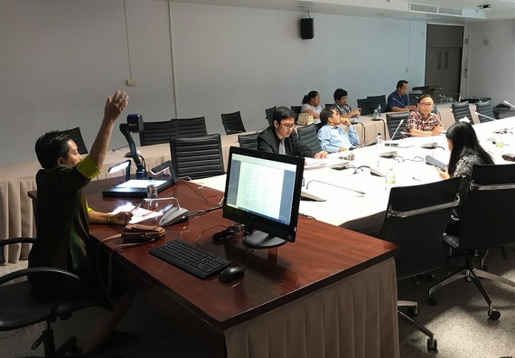 ภาพกิจกรรม คณะวิทยาศาสตร์และเทคโนโลยี จัดประชุมงบประมาณในการจัดทำครุภัณฑ์ประจำอาคารเรียนและปฏิบัติการวิทยาศาสตร์และเทคโนโลยี