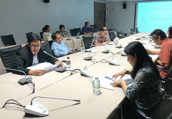 ภาพกิจกรรม คณะวิทยาศาสตร์และเทคโนโลยี จัดประชุมงบประมาณในการจัดทำครุภัณฑ์ประจำอาคารเรียนและปฏิบัติการวิทยาศาสตร์และเทคโนโลยี