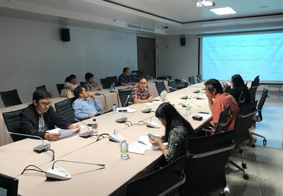 ภาพกิจกรรม คณะวิทยาศาสตร์และเทคโนโลยี จัดประชุมงบประมาณในการจัดทำครุภัณฑ์ประจำอาคารเรียนและปฏิบัติการวิทยาศาสตร์และเทคโนโลยี