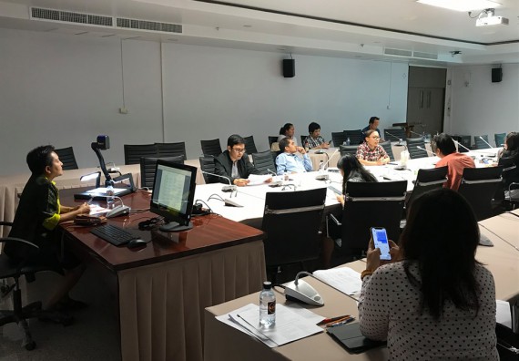 ภาพกิจกรรม คณะวิทยาศาสตร์และเทคโนโลยี จัดประชุมค่ายวิทยาศาสตร์โรงเรียนสาธิตฯ