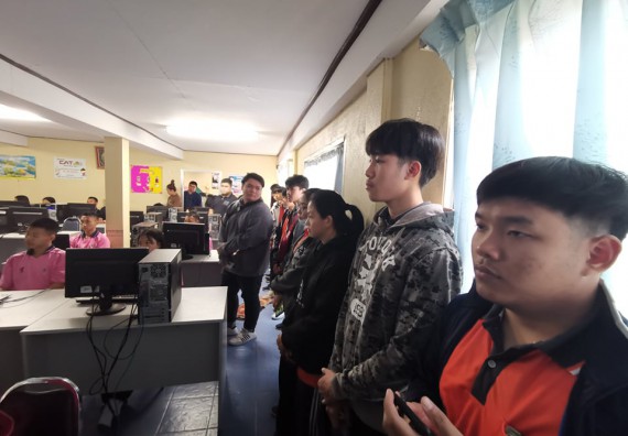 ภาพกิจกรรม โปรแกรมวิชาวิทยาการคอมพิวเตอร์ จัดอบรมเชิงปฏิบัติการด้านวิทยาการคอมพิวเตอร์ ประจำปีงบประมาณ 2563