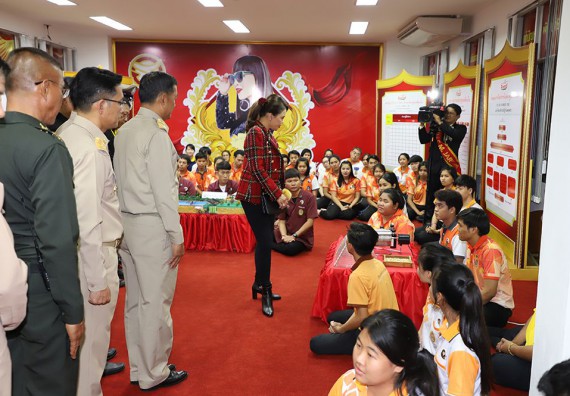 ภาพกิจกรรม คณะวิทยาศาสตร์และเทคโนโลยี เข้าร่วมโครงการ TO BE NUMBER ONE จังหวัดกำแพงเพชร