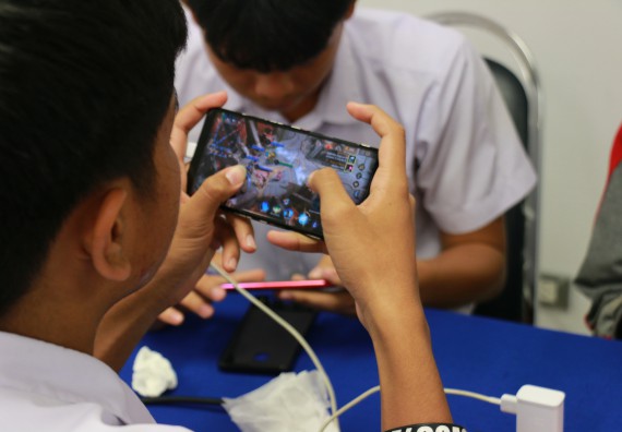 ภาพกิจกรรม คณะวิทยาศาสตร์และเทคโนโลยี จัดการแข่งขันเกม ESport (RoV School Championship) มหาวิทยาลัยราชภัฏกำแพงเพชร