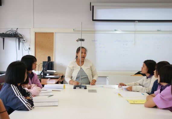 ภาพกิจกรรม คณะวิทยาศาสตร์และเทคโนโลยี จัดค่ายบูรณาการส่งเสริมนักเรียนห้องเรียนพิเศษ (E-SMART) ด้านวิทยาศาสตร์ โรงเรียนคลองขลุงราษรังสรรค์