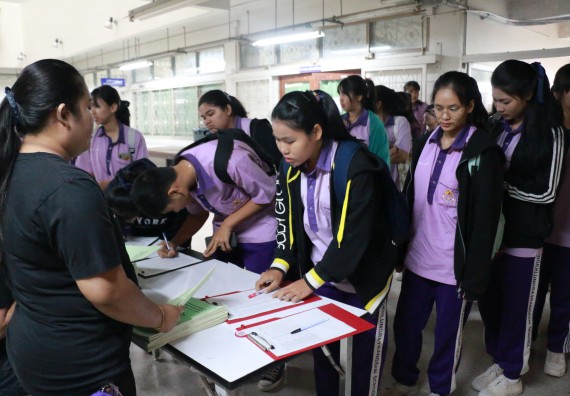 ภาพกิจกรรม คณะวิทยาศาสตร์และเทคโนโลยี จัดค่ายบูรณาการส่งเสริมนักเรียนห้องเรียนพิเศษ (E-SMART) ด้านวิทยาศาสตร์ โรงเรียนคลองขลุงราษรังสรรค์ 