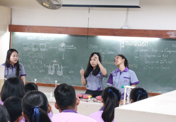 ภาพกิจกรรม คณะวิทยาศาสตร์และเทคโนโลยี จัดค่ายบูรณาการส่งเสริมนักเรียนห้องเรียนพิเศษ (E-SMART) ด้านวิทยาศาสตร์ โรงเรียนคลองขลุงราษรังสรรค์ 