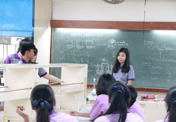 ภาพกิจกรรม คณะวิทยาศาสตร์และเทคโนโลยี จัดค่ายบูรณาการส่งเสริมนักเรียนห้องเรียนพิเศษ (E-SMART) ด้านวิทยาศาสตร์ โรงเรียนคลองขลุงราษรังสรรค์ 