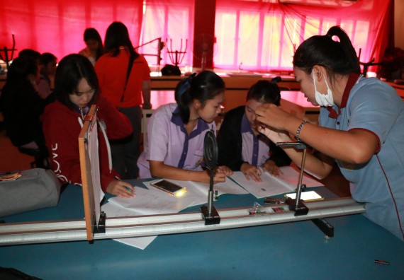 ภาพกิจกรรม คณะวิทยาศาสตร์และเทคโนโลยี จัดค่ายบูรณาการส่งเสริมนักเรียนห้องเรียนพิเศษ (E-SMART) ด้านวิทยาศาสตร์ โรงเรียนคลองขลุงราษรังสรรค์ 