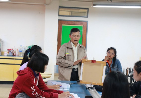 ภาพกิจกรรม คณะวิทยาศาสตร์และเทคโนโลยี จัดค่ายบูรณาการส่งเสริมนักเรียนห้องเรียนพิเศษ (E-SMART) ด้านวิทยาศาสตร์ โรงเรียนคลองขลุงราษรังสรรค์ 