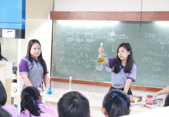 ภาพกิจกรรม คณะวิทยาศาสตร์และเทคโนโลยี จัดค่ายบูรณาการส่งเสริมนักเรียนห้องเรียนพิเศษ (E-SMART) ด้านวิทยาศาสตร์ โรงเรียนคลองขลุงราษรังสรรค์ 