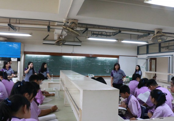 ภาพกิจกรรม คณะวิทยาศาสตร์และเทคโนโลยี จัดค่ายบูรณาการส่งเสริมนักเรียนห้องเรียนพิเศษ (E-SMART) ด้านวิทยาศาสตร์ โรงเรียนคลองขลุงราษรังสรรค์ 