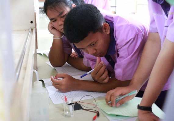 ภาพกิจกรรม คณะวิทยาศาสตร์และเทคโนโลยี จัดค่ายบูรณาการส่งเสริมนักเรียนห้องเรียนพิเศษ (E-SMART) ด้านวิทยาศาสตร์ โรงเรียนคลองขลุงราษรังสรรค์ 