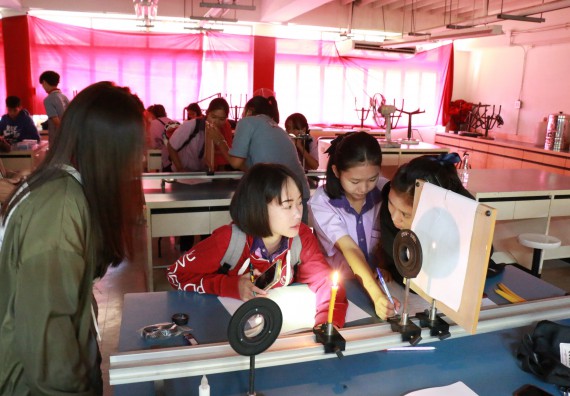 ภาพกิจกรรม คณะวิทยาศาสตร์และเทคโนโลยี จัดค่ายบูรณาการส่งเสริมนักเรียนห้องเรียนพิเศษ (E-SMART) ด้านวิทยาศาสตร์ โรงเรียนคลองขลุงราษรังสรรค์ 