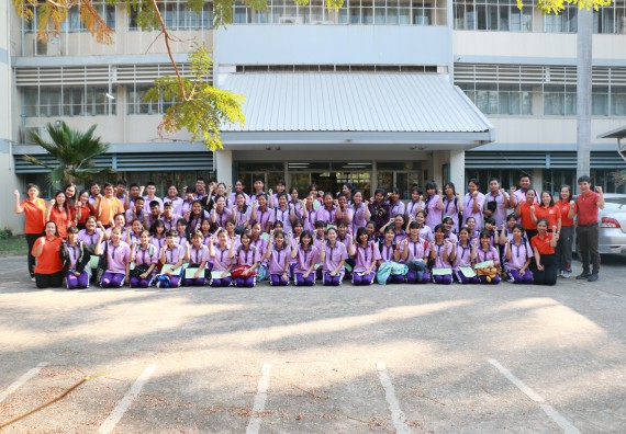 ภาพกิจกรรม คณะวิทยาศาสตร์และเทคโนโลยี จัดค่ายบูรณาการส่งเสริมนักเรียนห้องเรียนพิเศษ (E-SMART) ด้านวิทยาศาสตร์ โรงเรียนคลองขลุงราษรังสรรค์ 