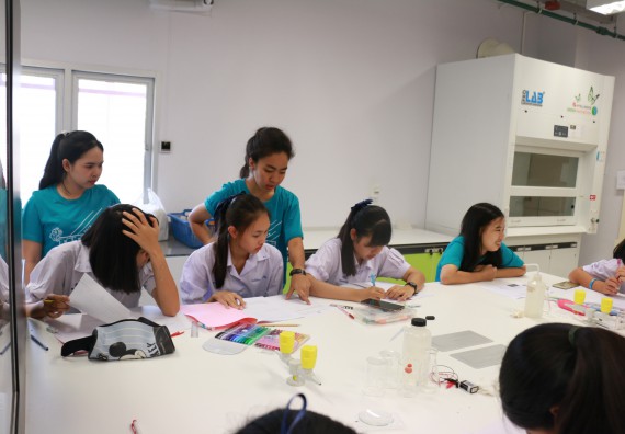 ภาพกิจกรรม คณะวิทยาศาสตร์และเทคโนโลยี จัดค่ายวิทยาศาสตร์โรงเรียนตากพิทยาคม