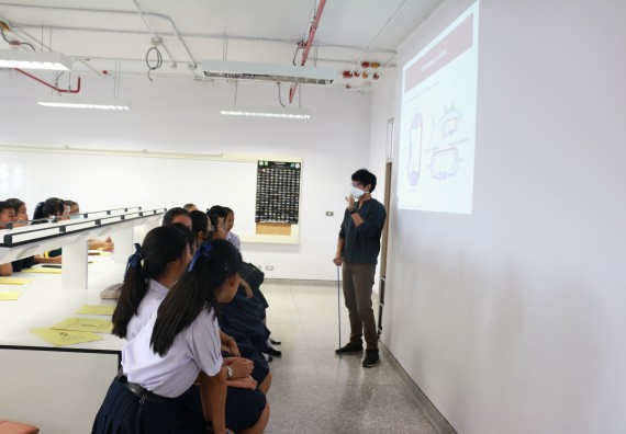 ภาพกิจกรรม คณะวิทยาศาสตร์และเทคโนโลยี จัดค่ายวิทยาศาสตร์โรงเรียนตากพิทยาคม