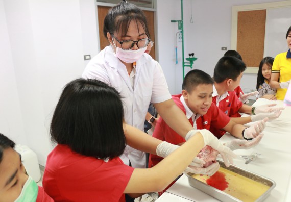 ภาพกิจกรรม คณะวิทยาศาสตร์และเทคโนโลยี จัดโครงการค่ายวิทยาศาสตร์นักเรียนห้องเรียนพิเศษวิทยาศาสตร์ ระดับชั้นมัธยมศึกษาปีที่ 2 โรงเรียนกำแพงเพชรพิทยาคม 