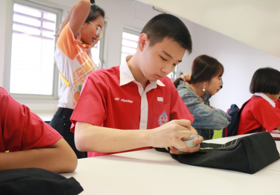 ภาพกิจกรรม คณะวิทยาศาสตร์และเทคโนโลยี จัดโครงการค่ายวิทยาศาสตร์นักเรียนห้องเรียนพิเศษวิทยาศาสตร์ ระดับชั้นมัธยมศึกษาปีที่ 2 โรงเรียนกำแพงเพชรพิทยาคม 