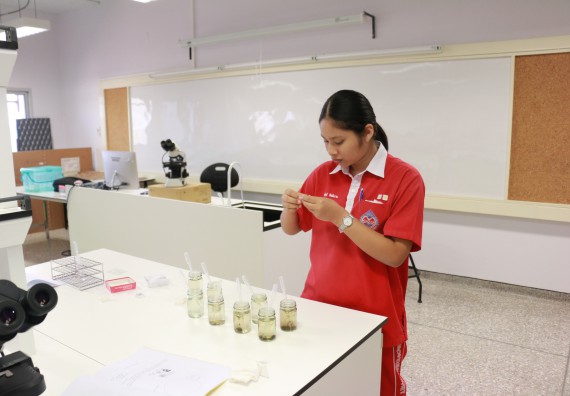 ภาพกิจกรรม คณะวิทยาศาสตร์และเทคโนโลยี จัดโครงการค่ายวิทยาศาสตร์นักเรียนห้องเรียนพิเศษวิทยาศาสตร์ ระดับชั้นมัธยมศึกษาปีที่ 2 โรงเรียนกำแพงเพชรพิทยาคม 