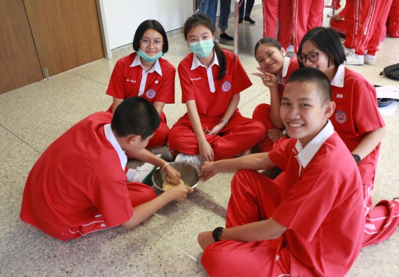 ภาพกิจกรรม คณะวิทยาศาสตร์และเทคโนโลยี จัดโครงการค่ายวิทยาศาสตร์นักเรียนห้องเรียนพิเศษวิทยาศาสตร์ ระดับชั้นมัธยมศึกษาปีที่ 2 โรงเรียนกำแพงเพชรพิทยาคม 