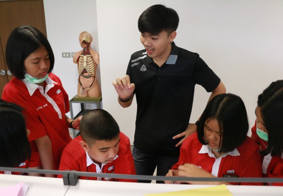 ภาพกิจกรรม คณะวิทยาศาสตร์และเทคโนโลยี จัดโครงการค่ายวิทยาศาสตร์นักเรียนห้องเรียนพิเศษวิทยาศาสตร์ ระดับชั้นมัธยมศึกษาปีที่ 2 โรงเรียนกำแพงเพชรพิทยาคม 