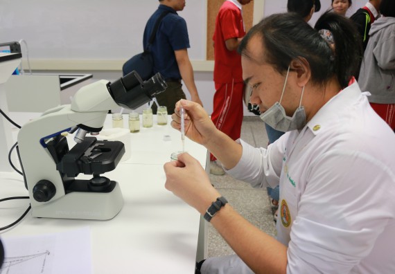 ภาพกิจกรรม คณะวิทยาศาสตร์และเทคโนโลยี จัดโครงการค่ายวิทยาศาสตร์นักเรียนห้องเรียนพิเศษวิทยาศาสตร์ ระดับชั้นมัธยมศึกษาปีที่ 2 โรงเรียนกำแพงเพชรพิทยาคม 