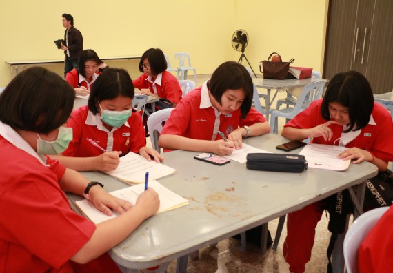 ภาพกิจกรรม คณะวิทยาศาสตร์และเทคโนโลยี จัดโครงการค่ายวิทยาศาสตร์นักเรียนห้องเรียนพิเศษวิทยาศาสตร์ ระดับชั้นมัธยมศึกษาปีที่ 2 โรงเรียนกำแพงเพชรพิทยาคม 