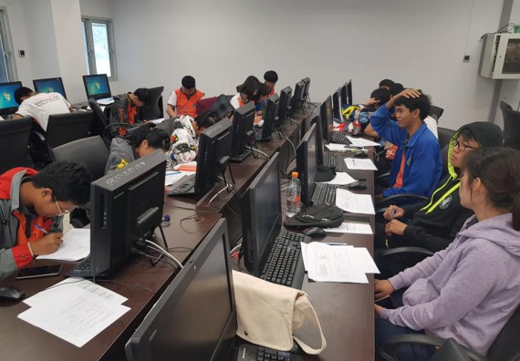 ภาพกิจกรรม โปรแกรมวิชาวิทยาการคอมพิวเตอร์ จัดโครงการส่งเสริมและพัฒนานักศึกษาหลักสูตรวิทยาการคอมพิวเตอร์ในศตวรรษที่ 21