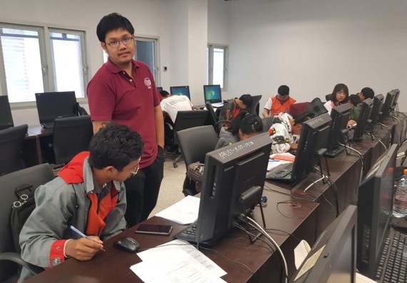 ภาพกิจกรรม โปรแกรมวิชาวิทยาการคอมพิวเตอร์ จัดโครงการส่งเสริมและพัฒนานักศึกษาหลักสูตรวิทยาการคอมพิวเตอร์ในศตวรรษที่ 21