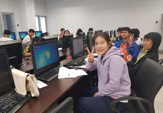 ภาพกิจกรรม โปรแกรมวิชาวิทยาการคอมพิวเตอร์ จัดโครงการส่งเสริมและพัฒนานักศึกษาหลักสูตรวิทยาการคอมพิวเตอร์ในศตวรรษที่ 21