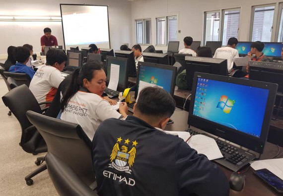 ภาพกิจกรรม โปรแกรมวิชาวิทยาการคอมพิวเตอร์ จัดโครงการส่งเสริมและพัฒนานักศึกษาหลักสูตรวิทยาการคอมพิวเตอร์ในศตวรรษที่ 21