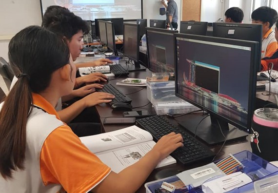 ภาพกิจกรรม โปรแกรมวิชาวิทยาการคอมพิวเตอร์ จัดโครงการส่งเสริมและพัฒนานักศึกษาหลักสูตรวิทยาการคอมพิวเตอร์ในศตวรรษที่ 21