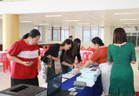 ภาพกิจกรรม คณะวิทยาศาสตร์และเทคโนโลยี จัดโครงการการบริหารหลักสูตรให้มีคุณภาพตามการประกันคุณภาพการศึกษาภายใน ระดับหลักสูตร