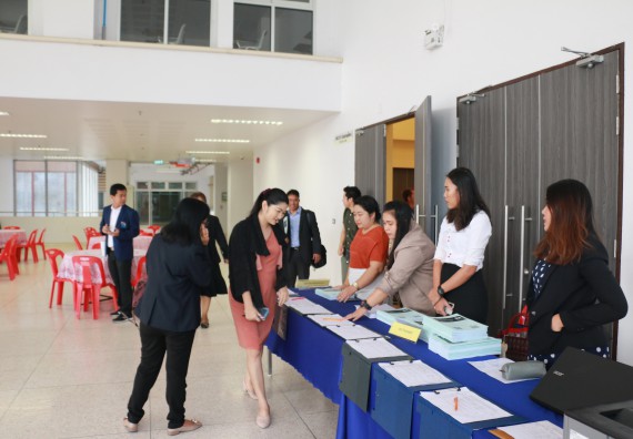 ภาพกิจกรรม คณะวิทยาศาสตร์และเทคโนโลยี จัดโครงการการบริหารหลักสูตรให้มีคุณภาพตามการประกันคุณภาพการศึกษาภายใน ระดับหลักสูตร