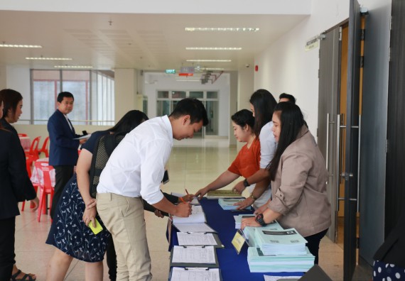 ภาพกิจกรรม คณะวิทยาศาสตร์และเทคโนโลยี จัดโครงการการบริหารหลักสูตรให้มีคุณภาพตามการประกันคุณภาพการศึกษาภายใน ระดับหลักสูตร