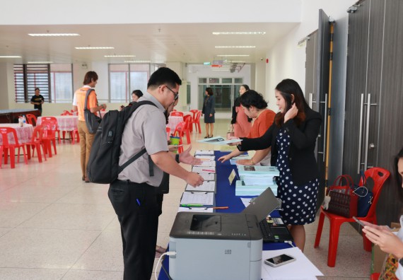 ภาพกิจกรรม คณะวิทยาศาสตร์และเทคโนโลยี จัดโครงการการบริหารหลักสูตรให้มีคุณภาพตามการประกันคุณภาพการศึกษาภายใน ระดับหลักสูตร