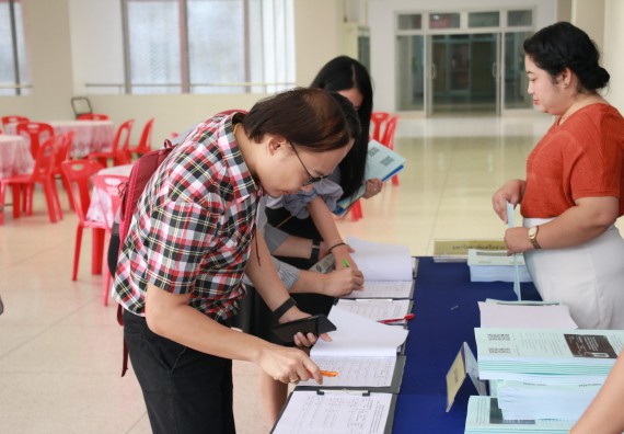 ภาพกิจกรรม คณะวิทยาศาสตร์และเทคโนโลยี จัดโครงการการบริหารหลักสูตรให้มีคุณภาพตามการประกันคุณภาพการศึกษาภายใน ระดับหลักสูตร