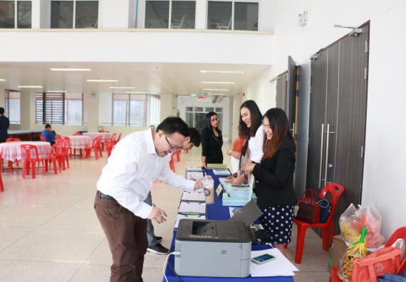 ภาพกิจกรรม คณะวิทยาศาสตร์และเทคโนโลยี จัดโครงการการบริหารหลักสูตรให้มีคุณภาพตามการประกันคุณภาพการศึกษาภายใน ระดับหลักสูตร