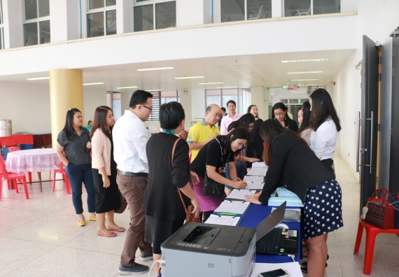 ภาพกิจกรรม คณะวิทยาศาสตร์และเทคโนโลยี จัดโครงการการบริหารหลักสูตรให้มีคุณภาพตามการประกันคุณภาพการศึกษาภายใน ระดับหลักสูตร