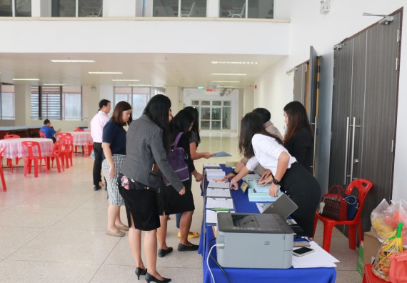 ภาพกิจกรรม คณะวิทยาศาสตร์และเทคโนโลยี จัดโครงการการบริหารหลักสูตรให้มีคุณภาพตามการประกันคุณภาพการศึกษาภายใน ระดับหลักสูตร