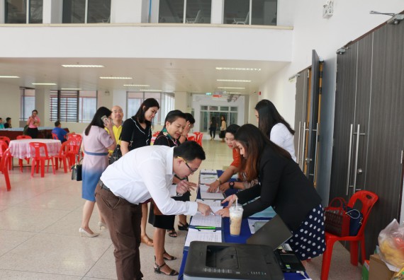 ภาพกิจกรรม คณะวิทยาศาสตร์และเทคโนโลยี จัดโครงการการบริหารหลักสูตรให้มีคุณภาพตามการประกันคุณภาพการศึกษาภายใน ระดับหลักสูตร
