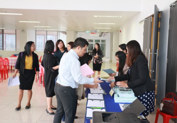 ภาพกิจกรรม คณะวิทยาศาสตร์และเทคโนโลยี จัดโครงการการบริหารหลักสูตรให้มีคุณภาพตามการประกันคุณภาพการศึกษาภายใน ระดับหลักสูตร