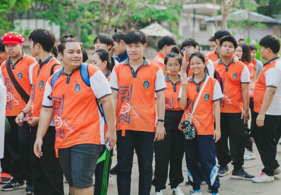 ภาพกิจกรรม คณะวิทยาศาสตร์และเทคโนโลยี จัดกิจกรรมกีฬาสานสัมพันธ์ ปลาบึกเกมส์ คณะวิทยาศาสตร์และเทคโนโลยี